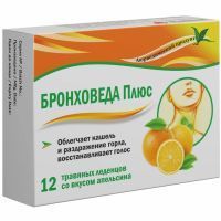 Бронхо Веда плюс леденцы №12 (апельсин) Lozen Pharma Pvt Ltd/Индия