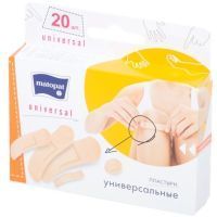 Лейкопластырь MATOPAT Universal №20 (набор 5 размеров) Белла/Россия
