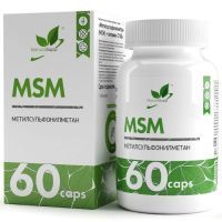 МСМ + Витамин C Naturalsupp капс. №60 Натуральные добавки/Россия