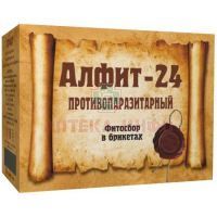 Алфит №24 противопаразитный брикет 2г №30 х 2 Гален/Россия