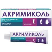 Акримиколь туба(крем д/наружн. прим.) 2% 30г №1 Акрихин