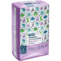 Пеленка ComForte впитыв. однораз. 5-сл. 60х60см №5 СантеДом