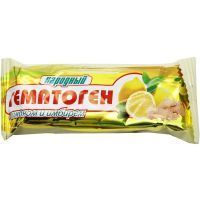 Гематоген Народный плитка 40г (лимон и имбирь) Сибирское здоровье