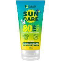 Крем SUN family солнцезащитный д/всей семьи SPF-80+ 130мл Вилсен групп/Россия