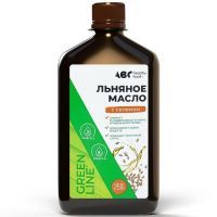 Масло пищевое АВС ХЭЛСИ ФУД Льняное с селеном 250мл Биокор/Россия