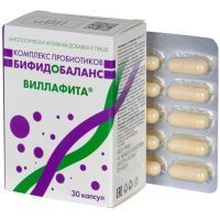 Виллафита (VILLAPHYTA) Комплекс пробиотиков Бифидобаланс капс. №30 Алфит плюс/Россия