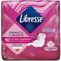 Прокладки гигиенические LIBRESSE Normal Ultra №10 ЭсСиЭй Хайджин Продактс Раша/Россия