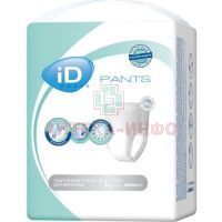 Подгузники-трусики для взрослых ID Pants Basic L №10 Ontex BVBA/Бельгия
