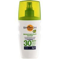 Спрей БИОКОН солнцезащитный 3в1 водост. SPF-30 160мл Биокон плюс