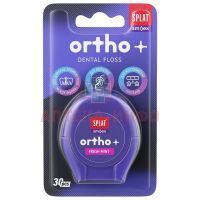 Зубная нить СПЛАТ SMILEX ORTHO+ объемная со вкусом мяты №30 ProfiMed S.r.L./Италия