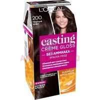 LOREAL CASTING Creme Gloss краска д/волос тон 200 (черный кофе) L Oreal/Франция