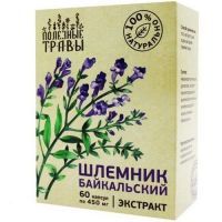 Шлемник байкальский растит. экстракт капс. №60 Пчела и человек/Россия