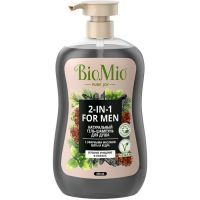 Гель-шампунь для душа BIOMIO BIO-SHOWER натур. Кедр и мята 650мл Капелла