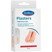Лейкопластырь WellFit мозольный гидрокол. 2 х 6,5см №10 PLANET (Suzhou) Medical Products/Китай