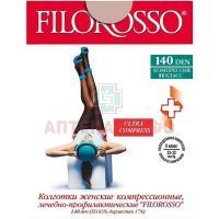 Колготы FILOROSSO 140den леч.-проф. 2-кл. р. 4 (беж.) Петротекс