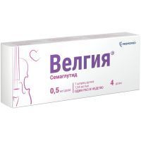 Велгия шприц-ручка(р-р д/подкожн. введ.) 0,5мг/доза 1,5мл №1+иглы №5 Медсинтез
