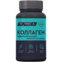 TURANICA морской неденатурированный Коллаген I-III типа капс. №60 Жива Продукт ПРО/Россия