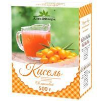 Кисель АЛТАЙФЛОРА "Сладкая ягодка" Облепиховый 500г (коробка) Алтайская чайная компания/Россия