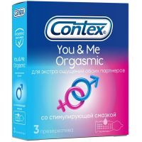 Презерватив Контекс (CONTEX) №3 You&Me Orgasmic Reckitt Benckiser/Великобритания