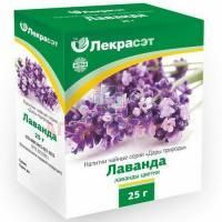 Чайный напиток ЛЕКРАСЭТ "Дары природы" Лаванды цветки пак. 25г Лекра-сэт/Россия