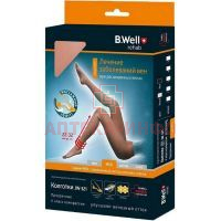Колготы REHAB компрес. прозрачные 2-кл. natural разм. 5 (арт. JW-321) B.Well/Великобритания