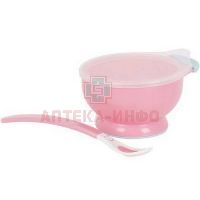 Набор БУСИНКА тарелка с ложкой (арт. 144) Guangzhou Holdings Sinok/Китай