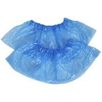 Бахилы однораз. А3-2 30мкм №50 синие Гекса Кварта/Россия