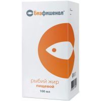 Рыбий жир "Биафишенол" пищевой фл. 100мл ЛетоФарм
