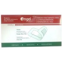 Повязка ANGEL пластырная бактерицидная д/ран стер. 20 х 10см №10 Эвтекс