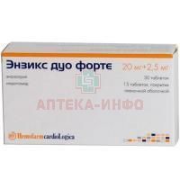 Энзикс Дуо Форте табл./комплект №45 Hemofarm koncern A.D./Сербия