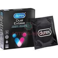 Презерватив DUREX Dual Extase №3 LRC Products Ltd/Великобритания