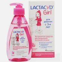 Лактацид Girl (д/девочек с 3-х лет) средство д/интимн. гигиены 200мл Арнест Косметикс/Россия
