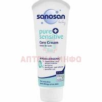 Крем детский SANOSAN Pure+Sensitiv д/ухода за кожей малыша 100мл Mann&Schreder/Германия