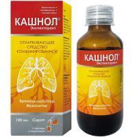 Кашнол Эспекторант фл.(сироп) 100мл №1 Lok-Beta Pharmaceuticals/Индия