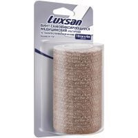Бинт Luxsan самофикс. эласт. 10х4 (беж.) Интертекс