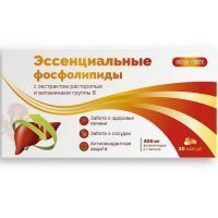 Эссенциальные фосфолипиды с экстр. расторопши и вит. группы В BioForte капс. 1250мг №30 Полярис/Россия