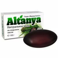 Мыло АЛТАНИЯ натуральное на кедровом масле 100г ИП Шереметова/Россия