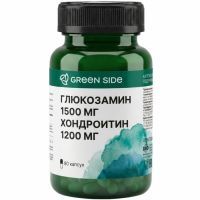 Глюкозамин 1500мг+хондроитин 1200мг капс. №90 Грин Сайд/Россия