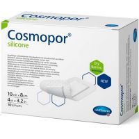 Повязка COSMOPOR Silicone впитыв. пласт. типа с силик. слоем 10см х 8см №10 Пауль Хартманн/Германия