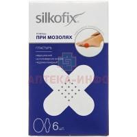 Лейкопластырь SILKOFIX гидрогелевый при мозолях (полимерн. основа) №6 CHHD/Китай