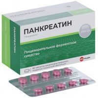 Панкреатин Велфарм таб. кишечнораств. п/пл. об. 3500 ЕД №80 Велфарм/Россия