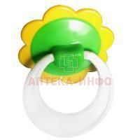 Соска-пустышка ВОЛШЕБНЫЙ ЦВЕТОЧЕК силикон. (инд. уп.) Киевгума/Украина