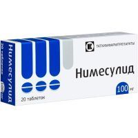 Нимесулид таб. 100мг №20 Татхимфармпрепараты/Россия