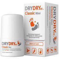 Дезодорант ДРАЙ ДРАЙ Classic Mini от обильного потовыделения длительного действия 20мл Pfeiffer Laboratories/Германия