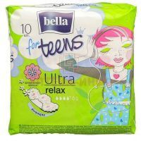 Прокладки гигиенические BELLA FOR TEENS Relax Ultra Deo №10 Белла/Россия