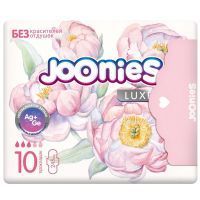 Прокладки гигиенические Joonies Luxe дневные №10 Quanzhou Tayue Sanitary Products/Китай