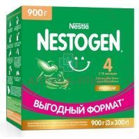 Смесь молочная НЕСТОЖЕН (Nestogen) №4 (с 12 мес.) 900г с пребиотиками Нестле/Россия