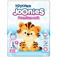 Подгузники-трусики Joonies Premium soft L (9-14кг) №56 Quanzhou Junjoong Sanitary Product/Китай
