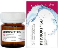 Итилокт БВ таб. п/пл. об. 600мг №30 (фл.) Гротекс