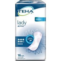 Прокладки урологические TENA Lady Active Maxi №16 Mega soft/Китай